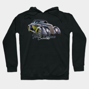 Customized 1937 Ford DeLuxe Convertible Hoodie